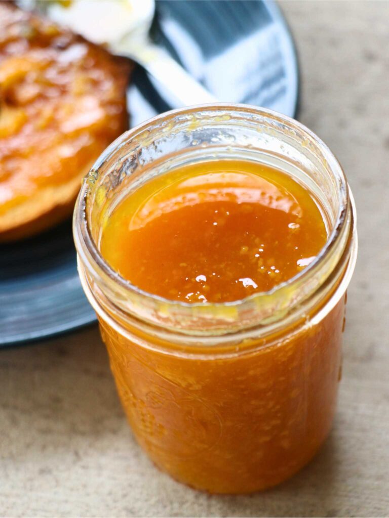 a jar of satsuma marmalade