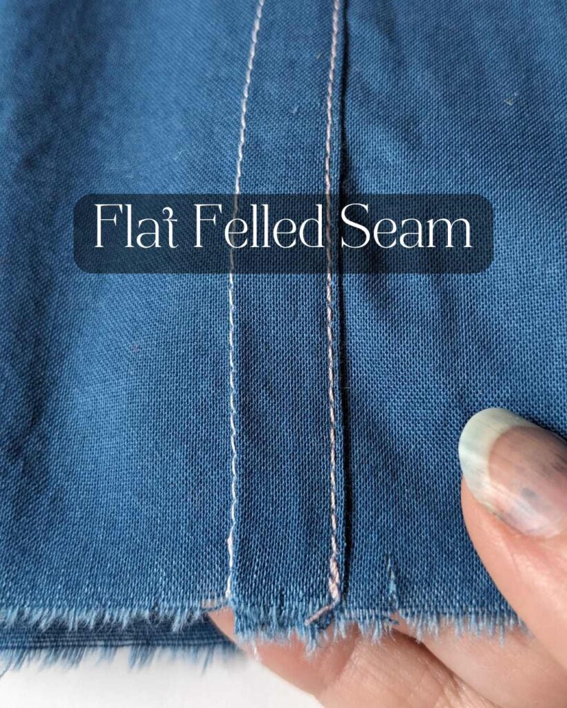 flat felled seam
